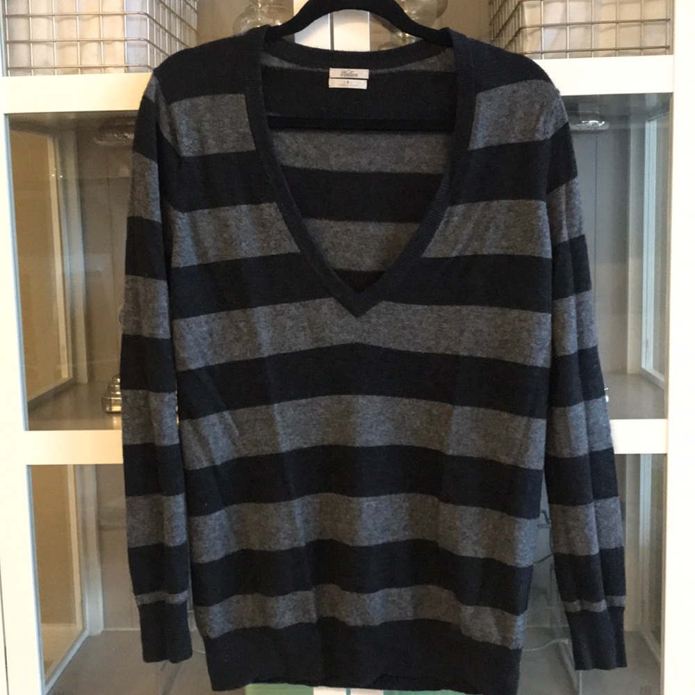 Deep V-Neck Sweater